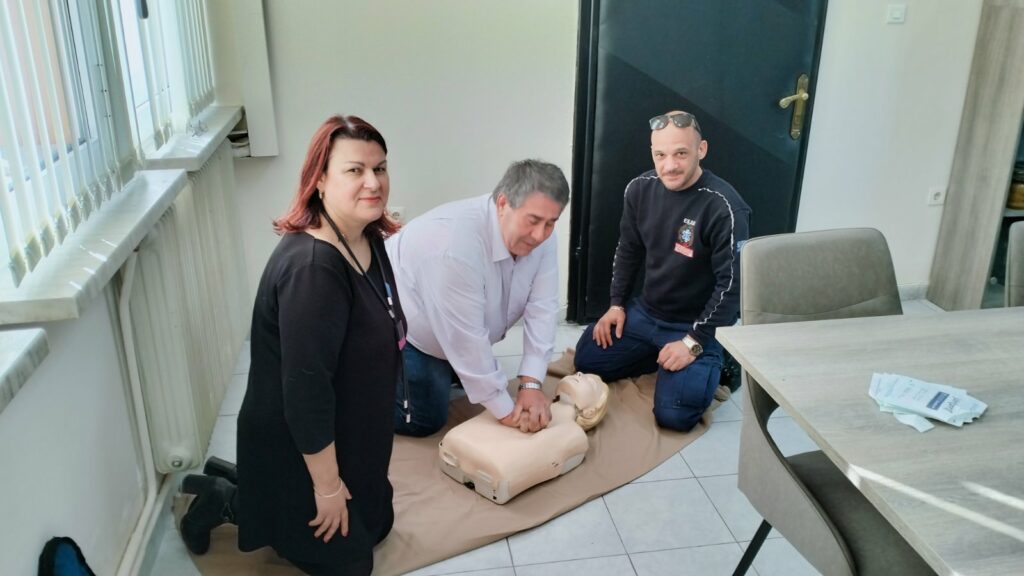 Εκπαίδευση και προμήθεια εξοπλισμού Α’ βοηθειών στην Π.Ε. Πέλλας - Ιορδάνης Τζαμτζής: «Γνώση και οργάνωση σώζουν ζωές»