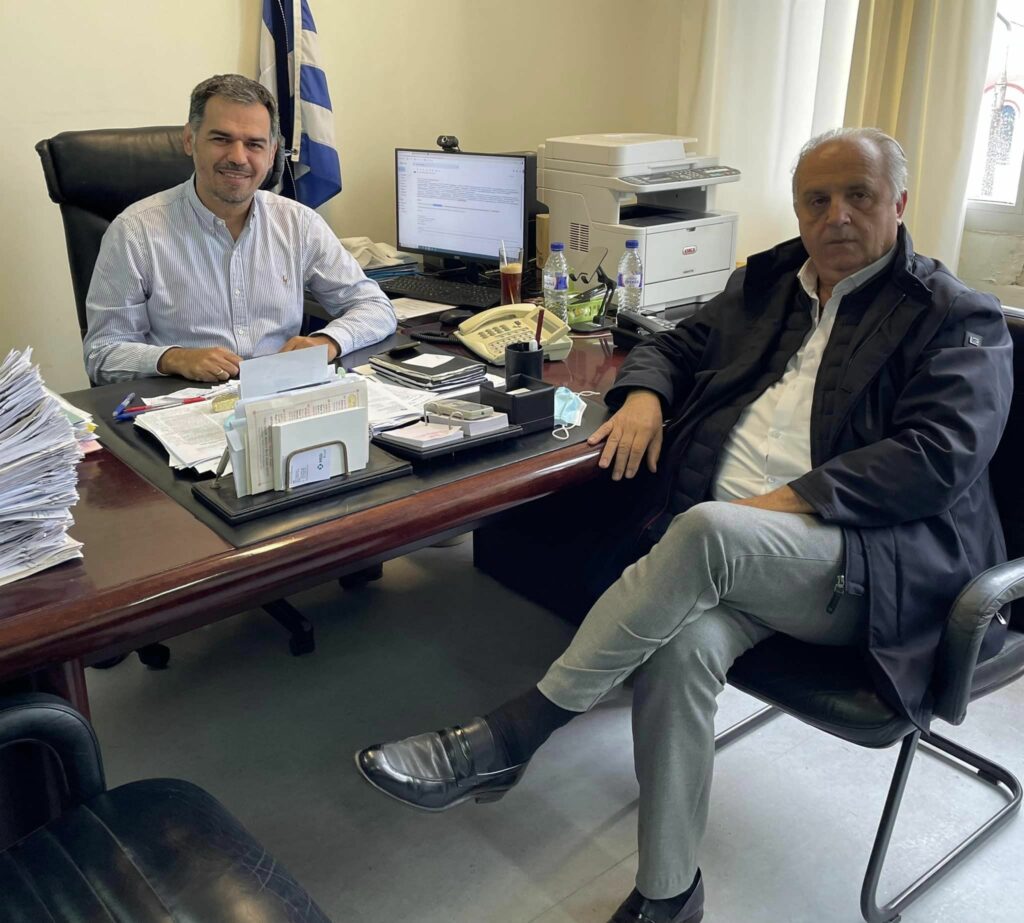 Ο υποψήφιος Βουλευτής Πέλλας Δημήτρης Γιάννου επισκέφτηκε το Νοσοκομείο Γιαννιτσών και το Κέντρο Υγείας Κρύας Βρύσης