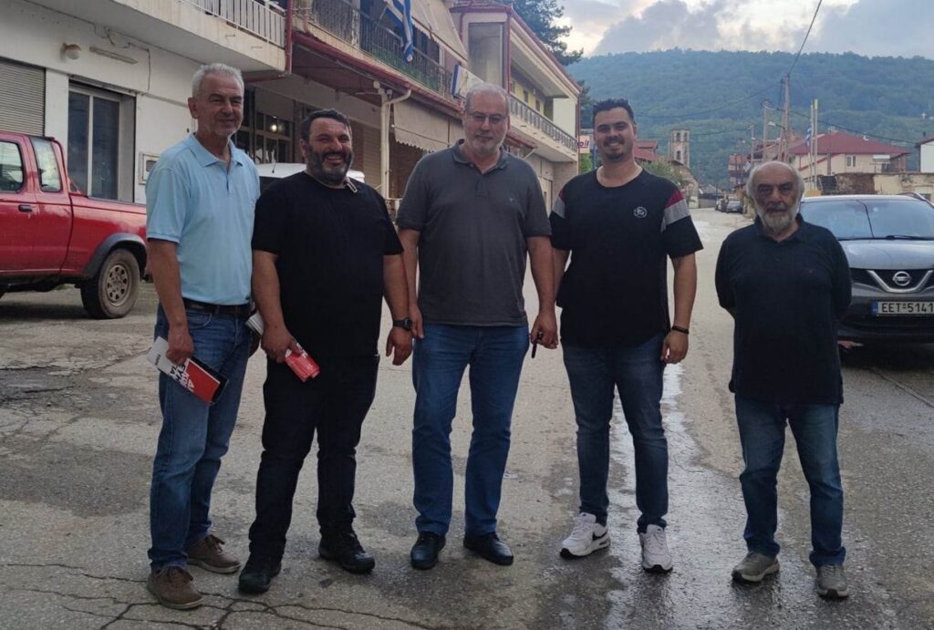 Περιοδεία της ΟΜ ΣΥΡΙΖΑ ΠΣ στην Ανατολική Αλμωπία