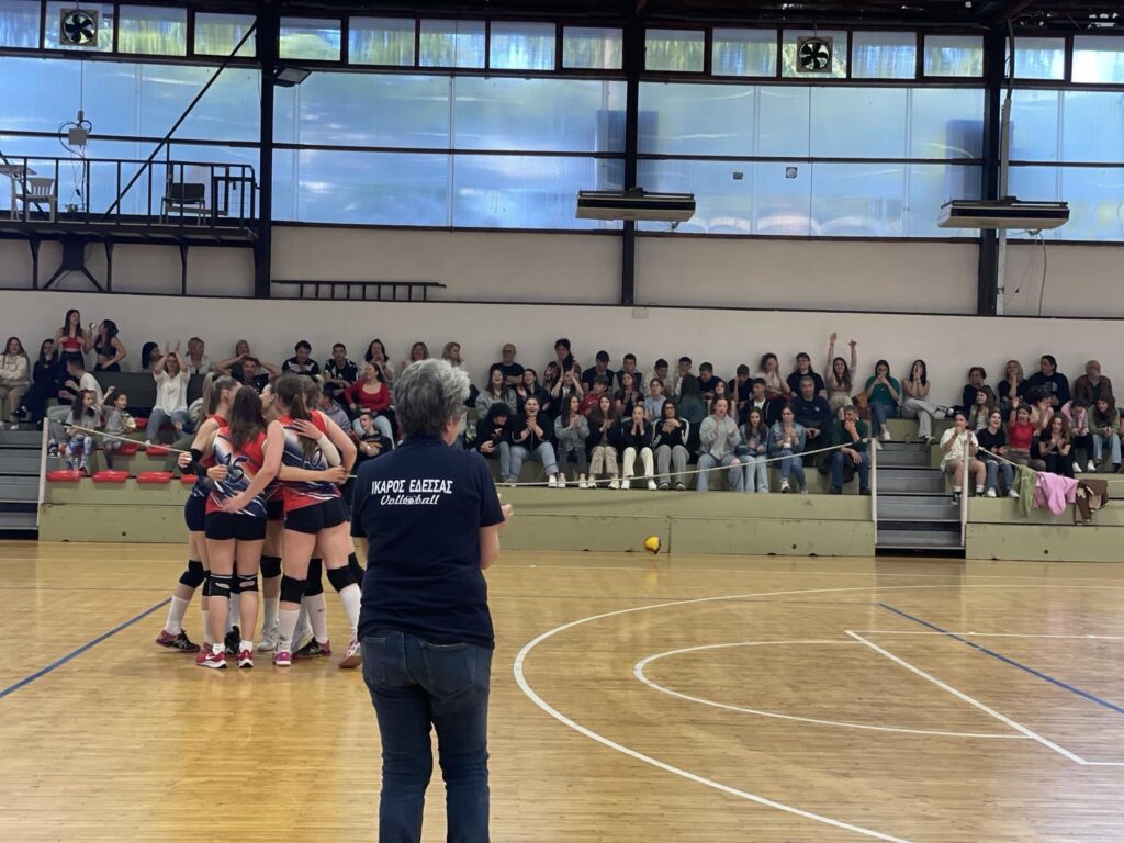 Μεγάλη επιτυχία των παγκορασίδων (Κ16) της ομάδας βόλεϊ Π.Α.Σ. ΙΚΑΡΟΣ ΕΔΕΣΣΑΣ στο πρωτάθλημα Κεντροδυτικής Μακεδονίας και η συμμετοχή σε διεθνές τουρνουά