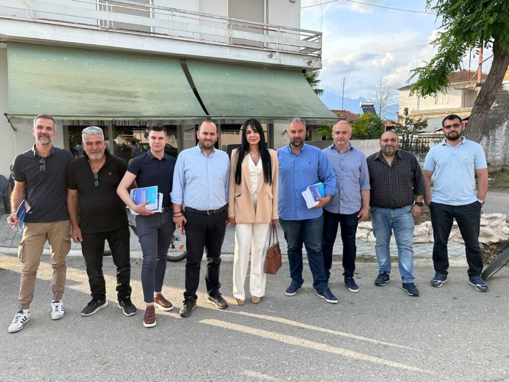 Στην Αλμωπία με κλιμάκιο της ΔΕΕΠ ο Λάκης Βασιλειάδης