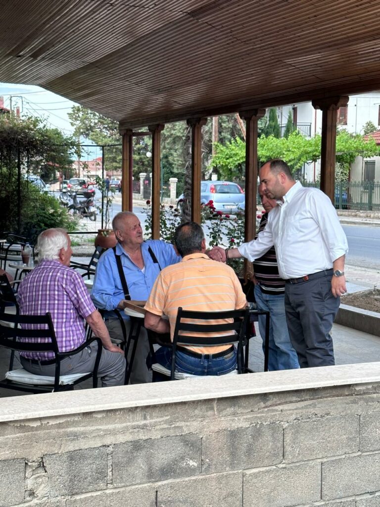 Στην Έδεσσα και τη ΔΕ Σκύδρας ο Λάκης Βασιλειάδης