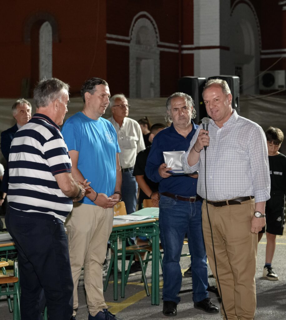 Σε εκδηλώσεις Πολιτιστικών, Σχολικών και Αθλητικών Συλλόγων ο Διονύσης Σταμενίτης