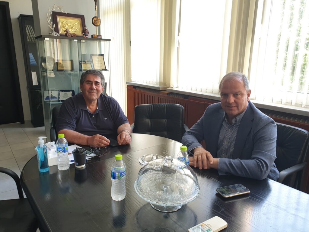 Χρηματοδότηση αντιπλημμυρικών παρεμβάσεων στον Κύρρο ζήτησε ο Σταμενίτης από τον Αντιπεριφερειάρχη Πέλλας