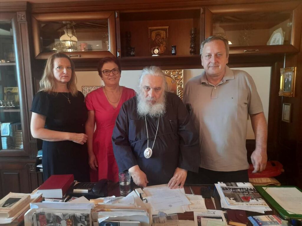 Αντιπροσωπεία της Ενωτικής Δράσης στον Σεβασμιότατο Μητροπολίτη κ.Ιωήλ