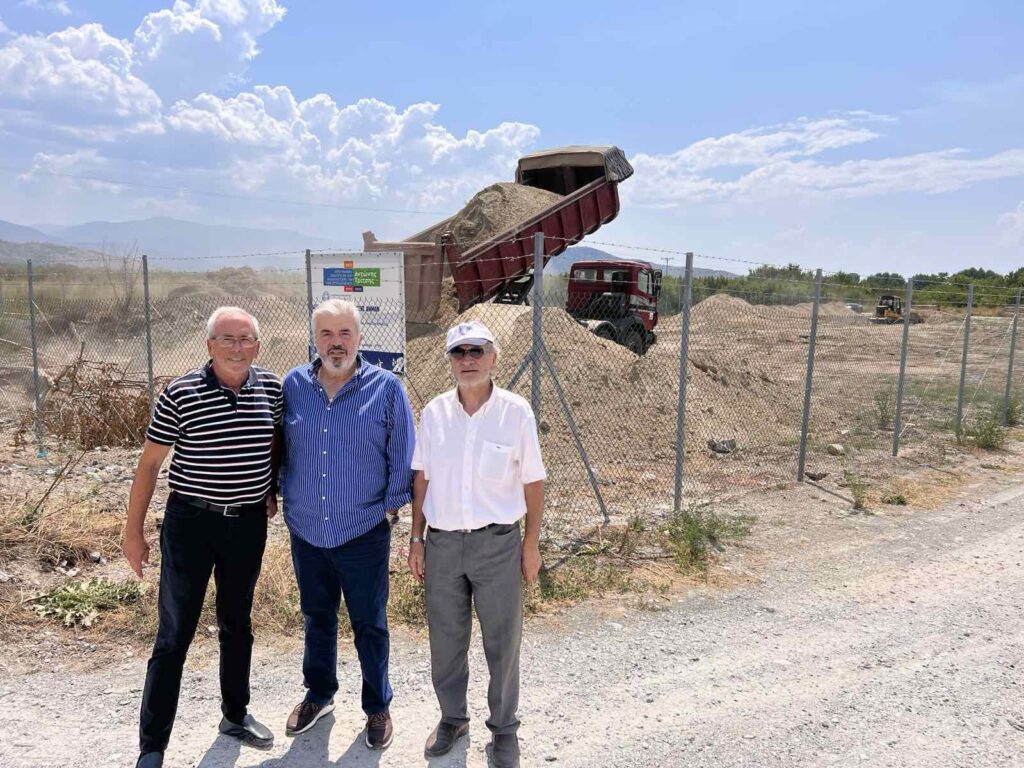 Ξεκίνησε η κατασκευή της μονάδας επεξεργασίας λυμάτων της Άρνισσας