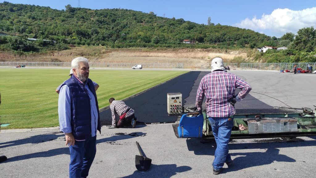 Ξεκίνησε η επίστρωση του ταρτάν του νέου γηπέδου της Έδεσσας