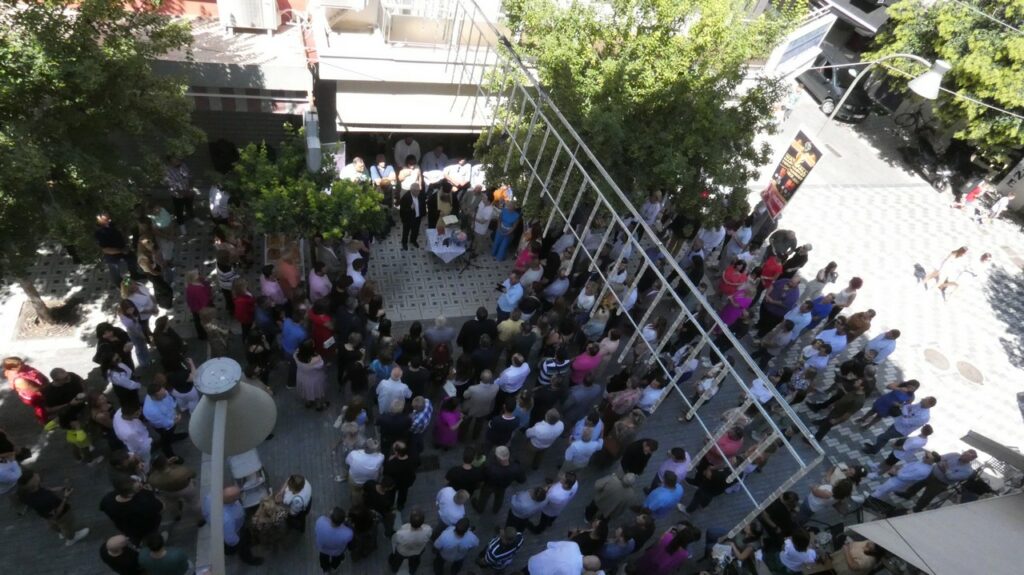 Με μεγάλη επιτυχία πραγματοποιήθηκαν τα εγκαίνια και ο αγιασμός της Δημοτικής Παράταξης Συνεργασία Ευθύνης