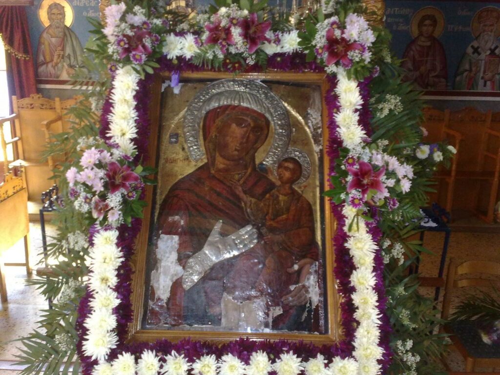 ΠΑΝΗΓΥΡΙΣ ΓΕΝΕΘΛΙΟΥ ΤΗΣ ΘΕΟΤΟΚΟΥ ΣΤΗΝ ΜΗΛΙΑ ΑΛΜΩΠΙΑΣ