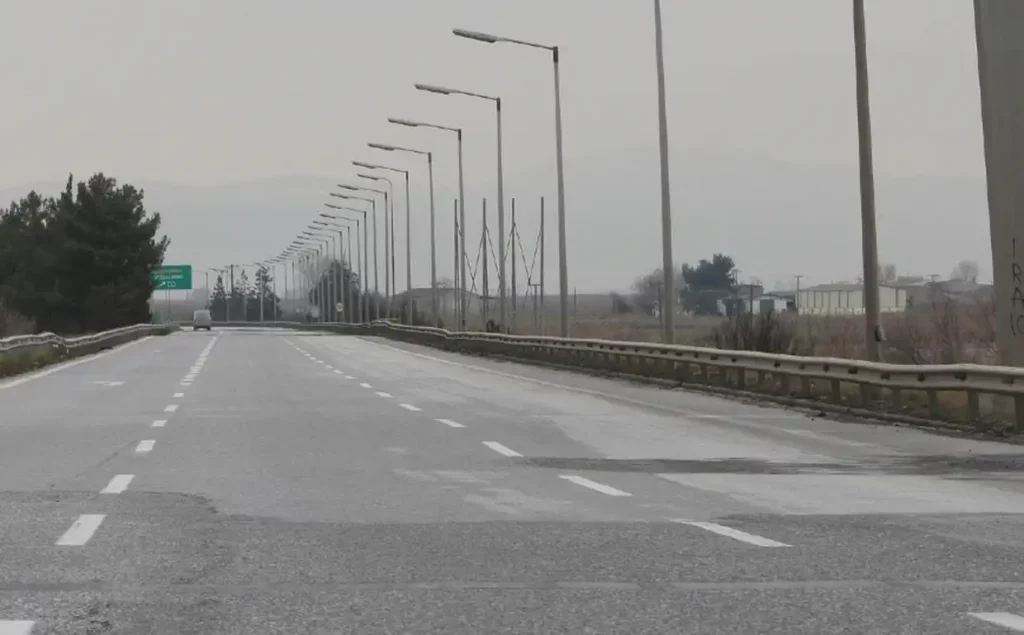 Έκτακτες κυκλοφοριακές ρυθμίσεις στην Εθνική Οδό Αθηνών - Θεσσαλονίκης στην Πιερία