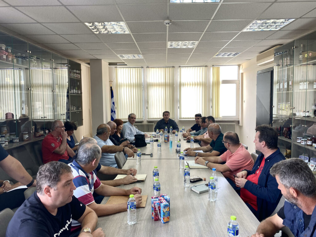 Συνεδρίαση του Συντονιστικού Οργάνου Πολιτικής Προστασίας της Π.Ε. Πέλλας για την αντιμετώπιση κινδύνων από πλημμυρικά φαινόμενα