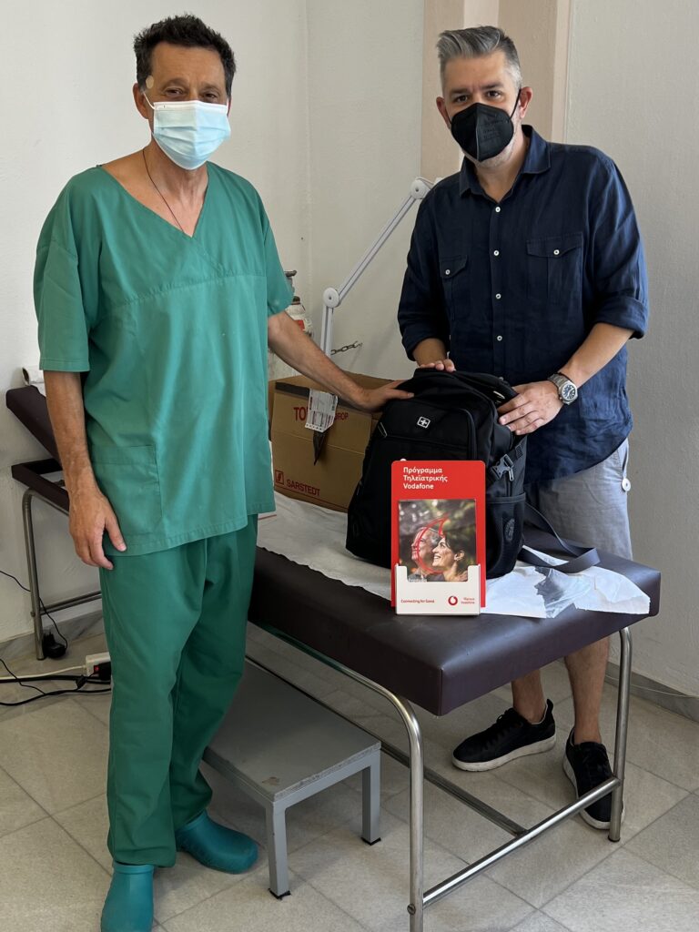 Δωρεάν Ιατρικές Εξετάσεις σε Δημότες με το Πρόγραμμα Τηλεϊατρικής του Ιδρύματος Vodafone