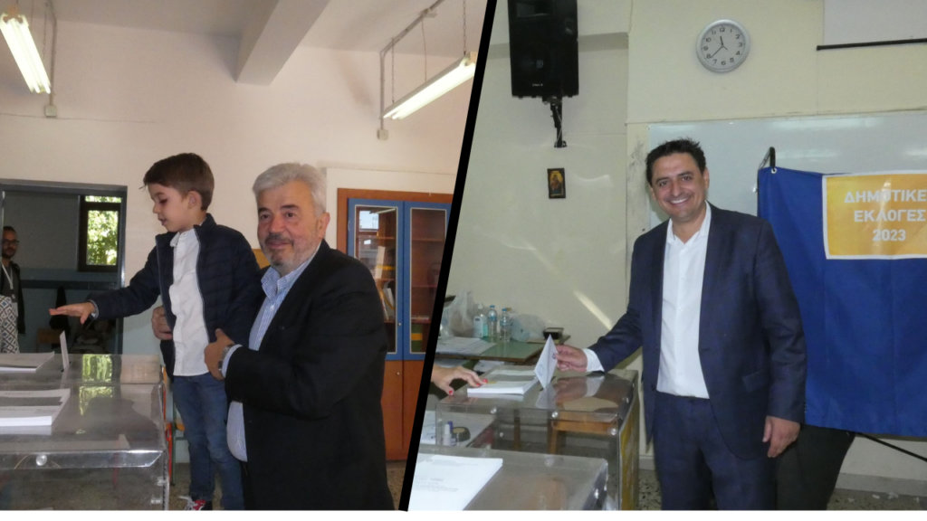 Άσκησαν το εκλογικό τους δικαίωμα οι Υποψήφιοι Δήμαρχοι Δήμου Έδεσσας