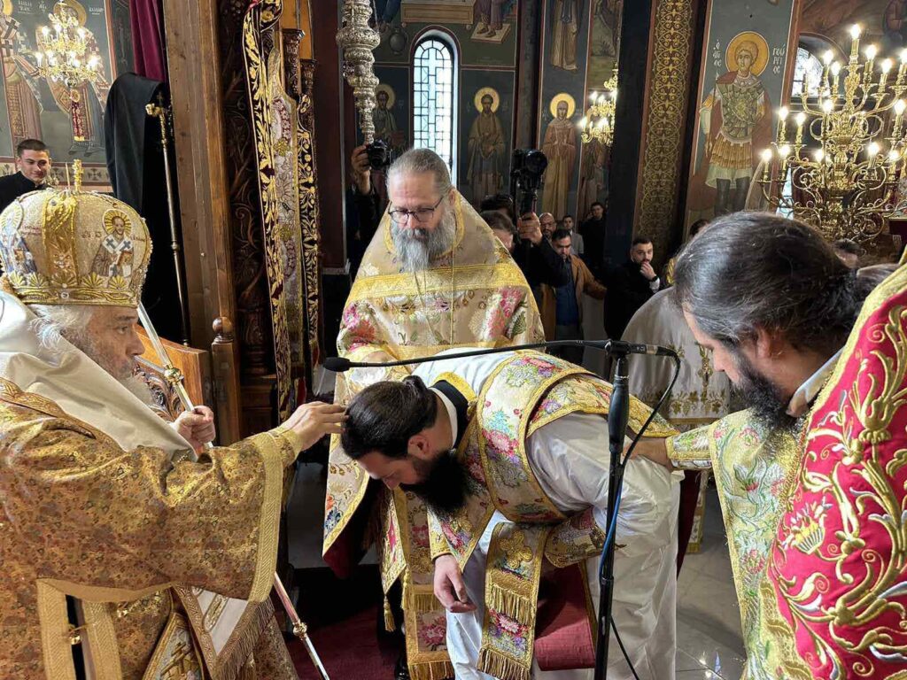 ΕΙΣ ΠΡΕΣΒΥΤΕΡΟΝ ΧΕΙΡΟΤΟΝΙΑ ΤΟΥ ΑΡΧΙΔΙΑΚΟΝΟΥ ΜΩΥΣΕΩΣ ΣΑΓΓΑ