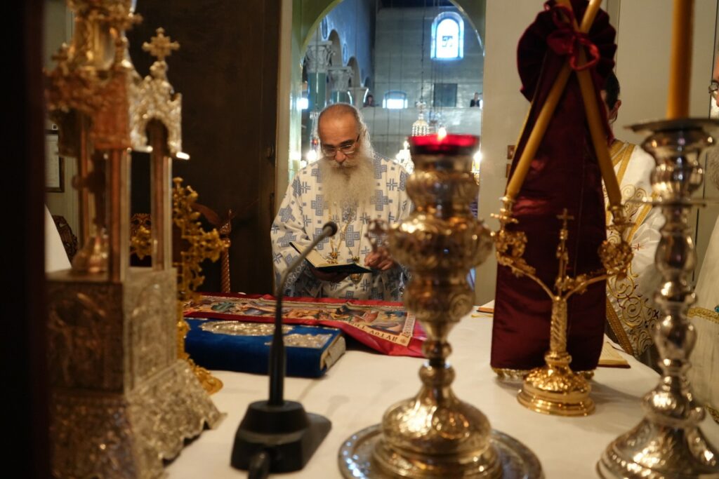 Ο ΑΡΧΙΕΠΙΣΚΟΠΟΣ ΜΑΔΑΒΩΝ ΣΤΑ ΓΙΑΝΝΙΤΣΑ ΓΙΑ ΤΗΝ ΘΕΟΜΗΤΟΡΙΚΗ ΕΟΡΤΗ ΚΑΙ ΤΗΝ ΕΘΝΙΚΗ ΕΠΕΤΕΙΟ