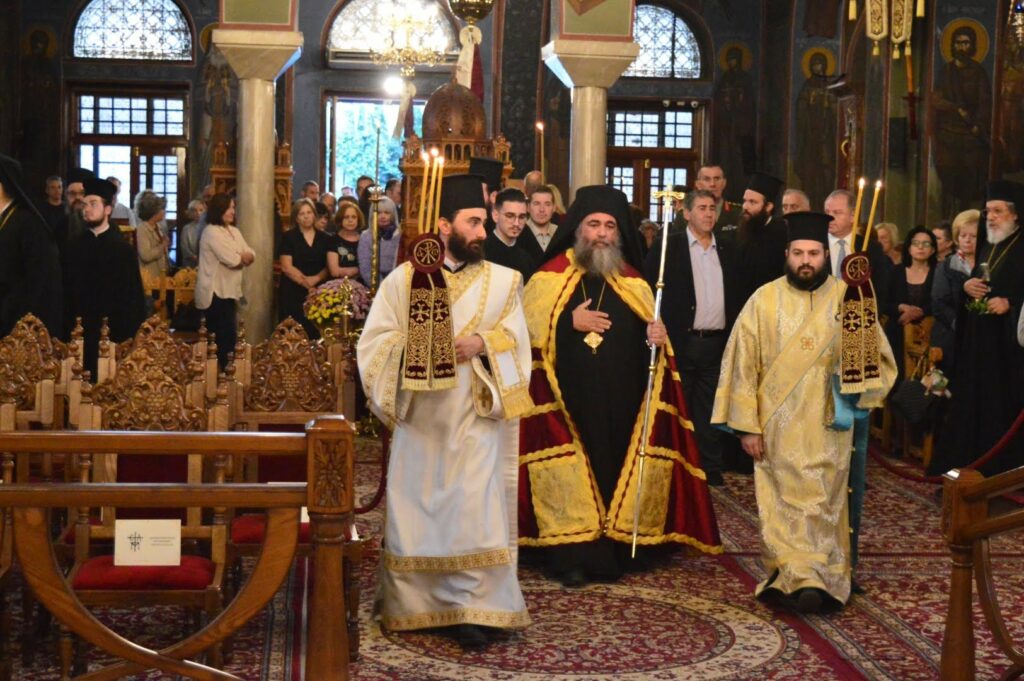 ΑΡΧΙΕΡΑΤΙΚΟ ΣΥΛΛΕΙΤΟΥΡΓΟ ΣΤΗΝ ΕΟΡΤΗ (ΑΝΑΚΟΜΙΔΗ) ΤΟΥ ΑΓΙΟΥ ΚΑΛΛΙΝΙΚΟΥ