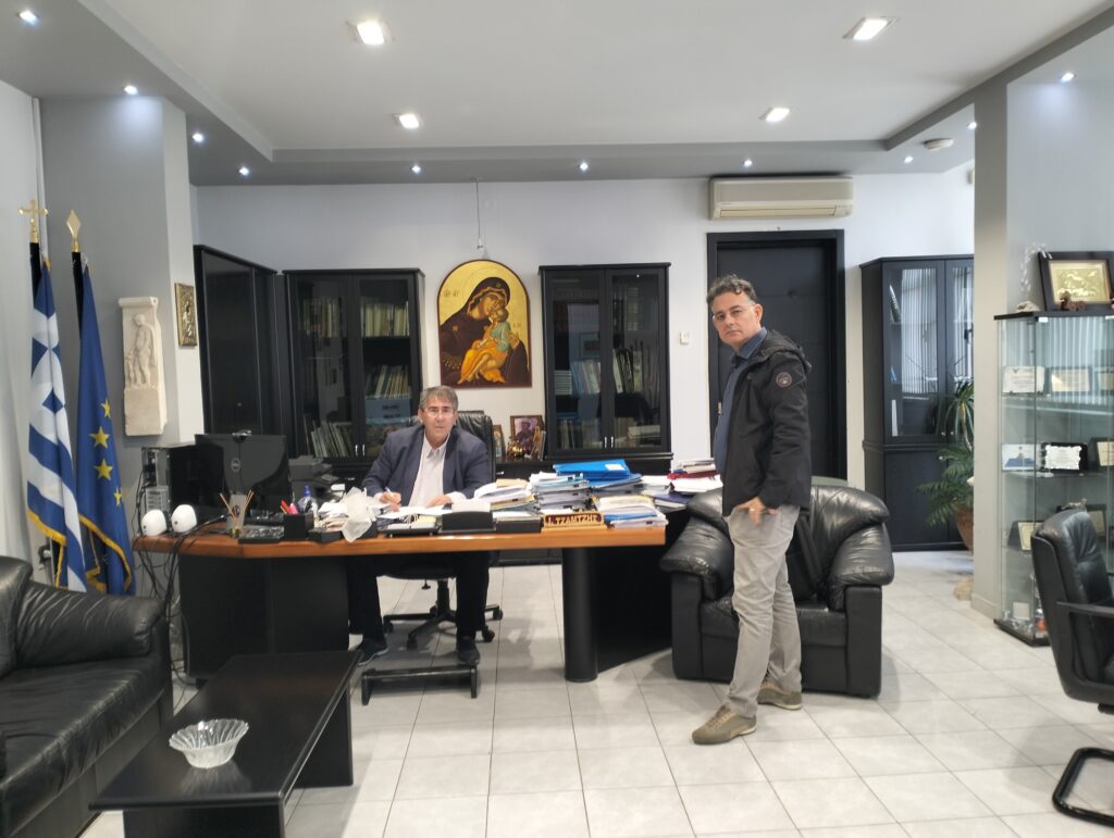 Με διαγραμμίσεις στο Επαρχιακό Οδικό Δίκτυο συνεχίζει ο Ιορδάνης Τζαμτζής τα έργα οδικής ασφάλειας