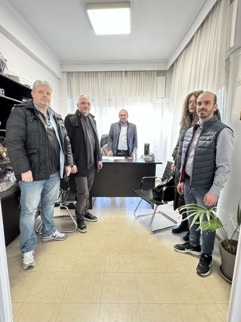 Συνάντηση Σωματείου Επαγγελματιών Εστίασης Έδεσσας με τον βουλευτή Πέλλας Λάκη Βασιλειάδη