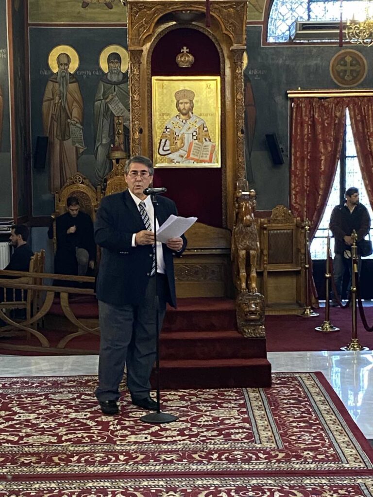 Ομιλία του Αντιπεριφερειάρχη Πέλλας κ. Ιορδάνη Τζαμτζή για την Εθνική Αντίσταση 26-11-2023