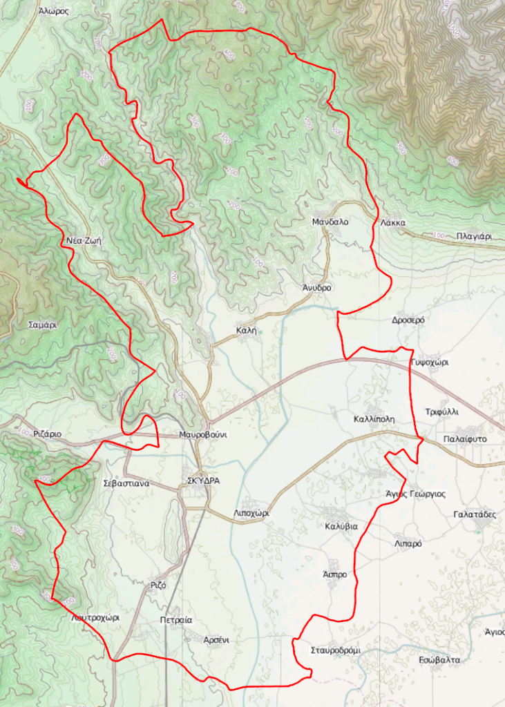 ΑΝΑΚΟΙΝΩΣΗ ΑΝΑΡΤΗΣΗΣ ΤΟΠΙΚΟΥ ΠΟΛΕΟΔΟΜΙΚΟΥ ΣΧΕΔΙΟΥ ΚΑΙ ΣΤΡΑΤΗΓΙΚΗΣ ΜΕΛΕΤΗΣ ΠΕΡΙΒΑΛΛΟΝΤΙΚΩΝ ΕΠΙΠΤΩΣΕΩΝ ΔΗΜΟΥ ΣΚΥΔΡΑΣ