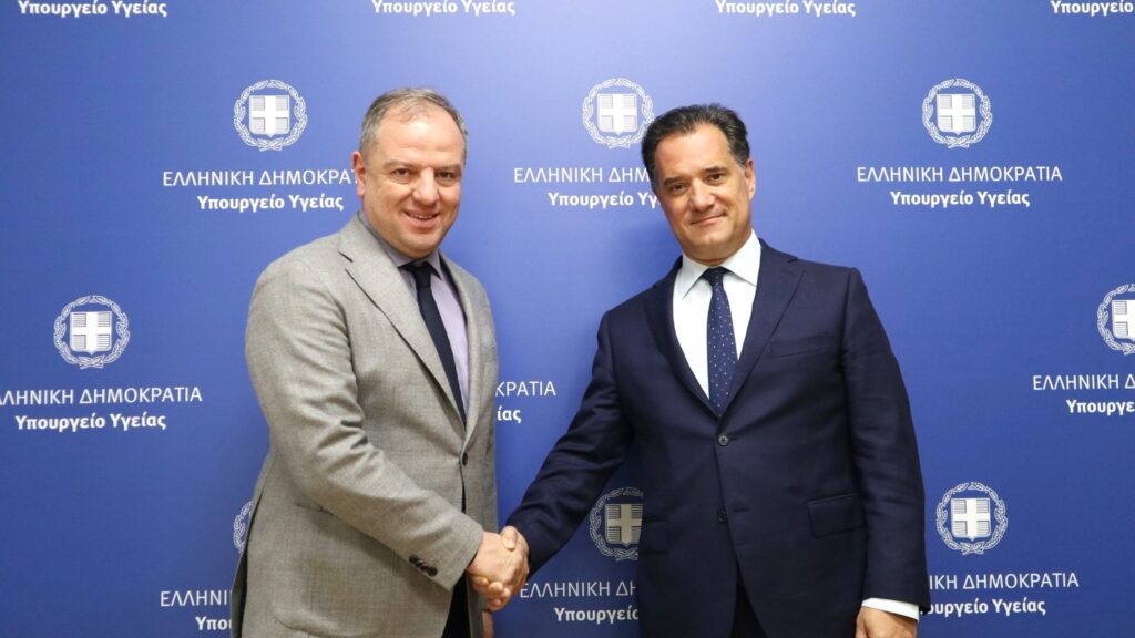 Συνάντηση ΥφΑΑΤ Διονύση Σταμενίτη με Υπουργό Υγείας Άδωνι Γεωργιάδη