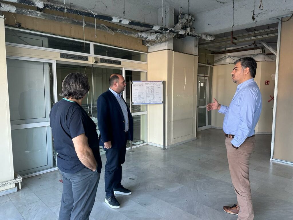 Λάκης Βασιλειάδης: Ξεκίνησε η Ανακαίνιση- Αναβάθμιση Τμήματος Επειγόντων Περιστατικών (Τ.Ε.Π) της Ν.Μ. Γιαννιτσών