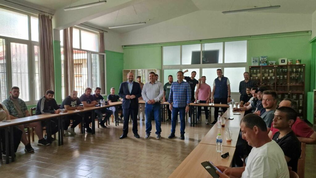 Λάκης Βασιλειάδης: Επίσκεψη και Συνάντηση με εκπαιδευόμενους Νέους Αγρότες