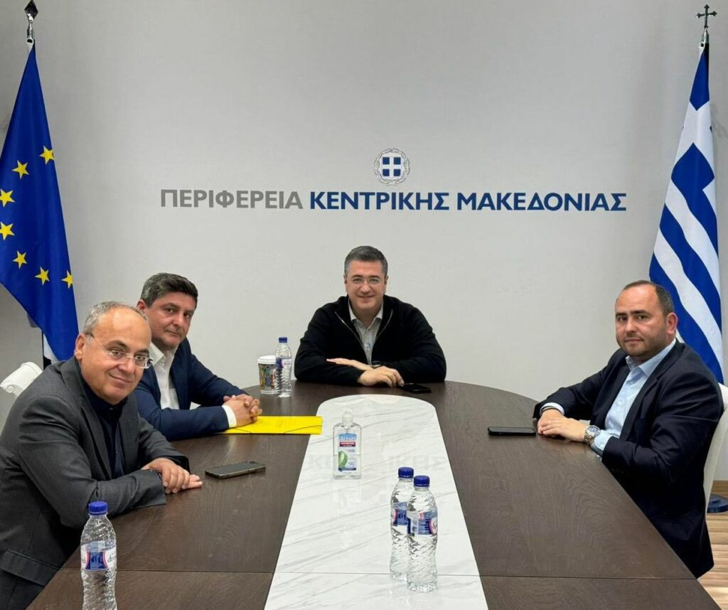 Λάκης Βασιλειάδης: Συνάντηση στην Περιφέρεια για ζητήματα του Λουδία και του Δήμου Πέλλας