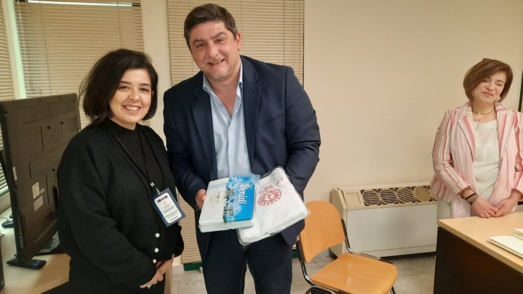 Η πρώτη επίσκεψη στο 2024 Τούρκων πολιτών στην πόλη των Γιαννιτσών έγινε από μαθητές του προγράμματος Erasmus