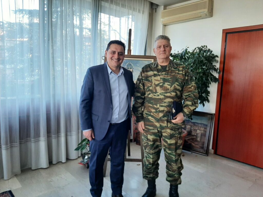 Στον Δήμαρχο Έδεσσας ο νέος Διοικητής της IIας Μ/Κ ΜΠ