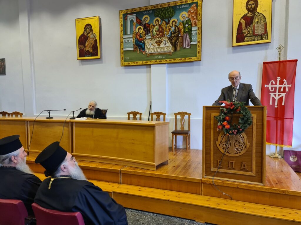 6η ΙΕΡΑΤΙΚΗ ΣΥΝΑΞΗ ΜΕ ΟΜΙΛΗΤΗ ΤΟΝ ΚΑΘΗΓΗΤΗ ΜΙΧΑΗΛ ΤΡΙΤΟ