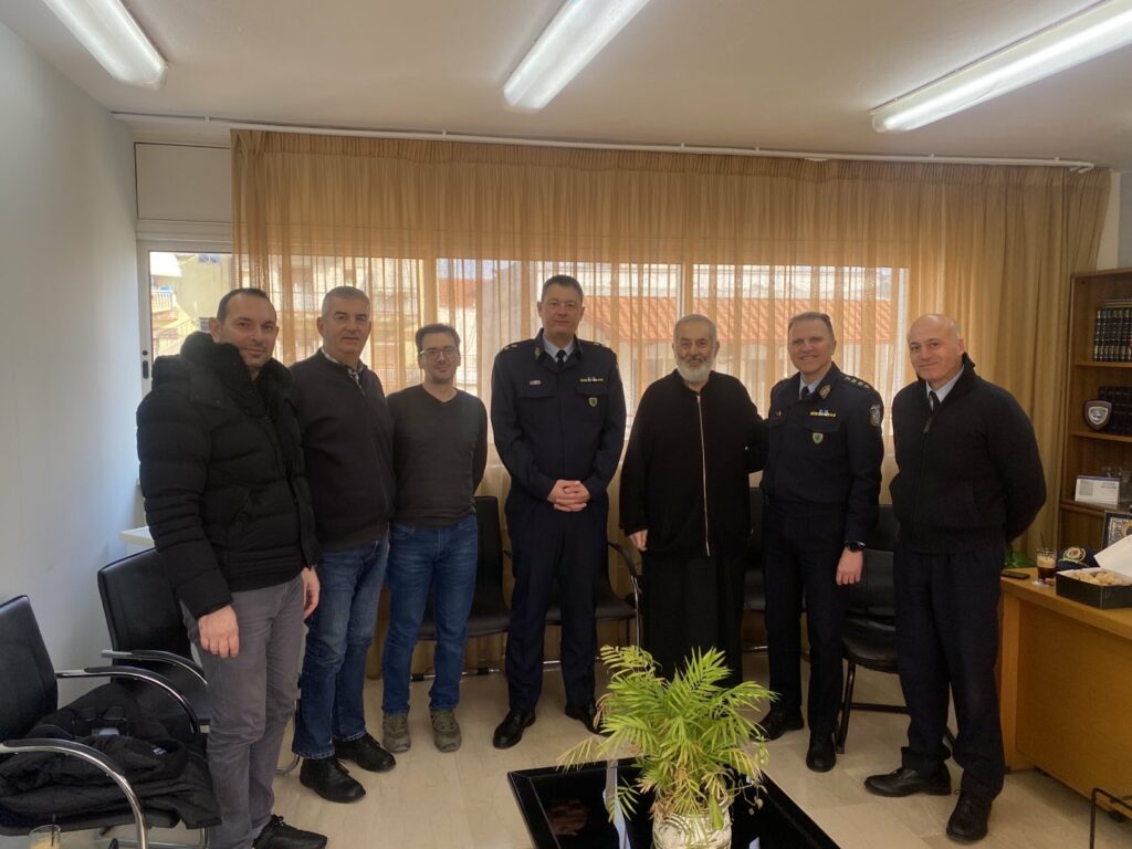Επίσκεψη του Δ.Σ. Τοπικής Διοίκησης Πέλλας της Διεθνούς Ένωσης Αστυνομικών στο νέο Δ/ντή της Δ/νσης Αστυνομίας Πέλλας