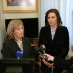 250221 Συνάντηση της Περιφερειάρχη Κεντρικής Μακεδονίας Αθηνάς Αηδονά με την Υπουργό Τουρισμού Όλγα Κεφαλογιάννη φωτό 1