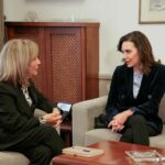 250221 Συνάντηση της Περιφερειάρχη Κεντρικής Μακεδονίας Αθηνάς Αηδονά με την Υπουργό Τουρισμού Όλγα Κεφαλογιάννη φωτό 2