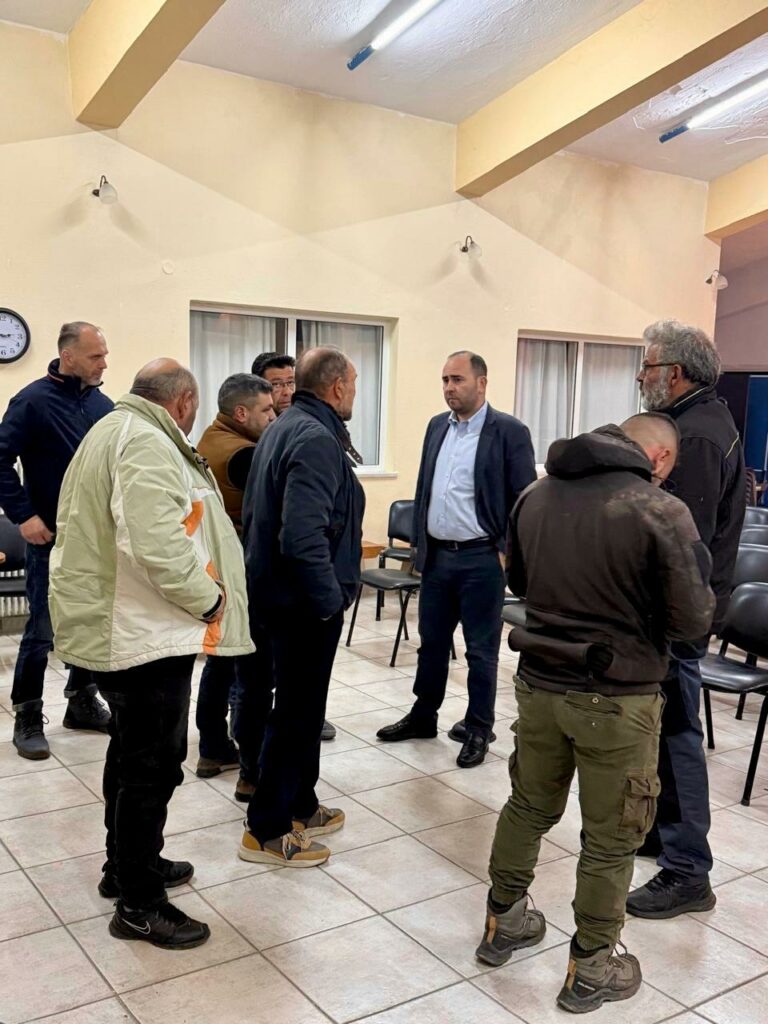 Λάκης Βασιλειάδης: Επίσκεψη σε Παναγίτσα και Ξανθόγεια για τα πορίσματα των ζημιών από τον ΕΛΓΑ