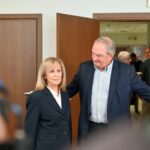 250505 Συνάντηση της Περιφερειάρχη Κεντρικής Μακεδονίας Αθηνάς Αηδονά με τον πρώην Πρωθυπουργό Κώστα Καραμανλή φωτό 2