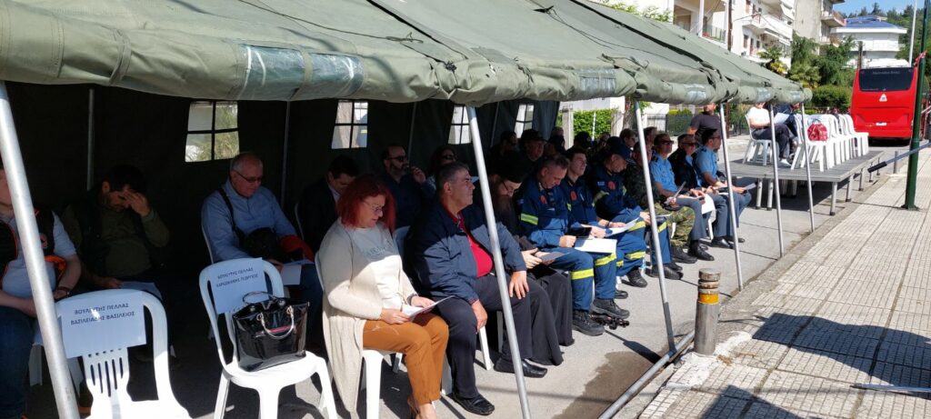 Μεγάλη Ασκηση κατάσβεσης δασικής πυρκαγιάς στα περιαστικά οικοσυστήματα της Εδεσσας – «ΔΙΑ ΠΥΡΟΣ 2025»