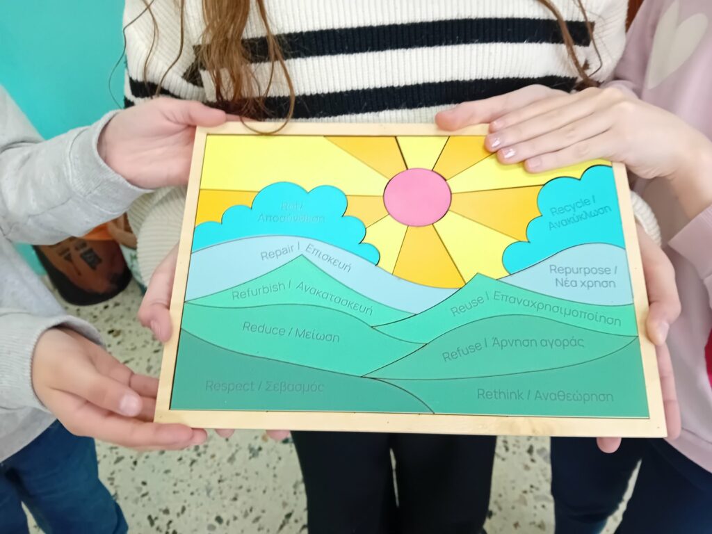 Κυκλικό Βαλιτσάκι με εκπαιδευτικές δραστηριότητες για το περιβάλλον στο 8ο Δημοτικό Σχολείο Έδεσσας