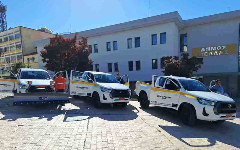 Η Πολιτική Προστασία του Δήμου Πέλλας θωρακίστηκε με νέο υπερσύγχρονο εξοπλισμό
