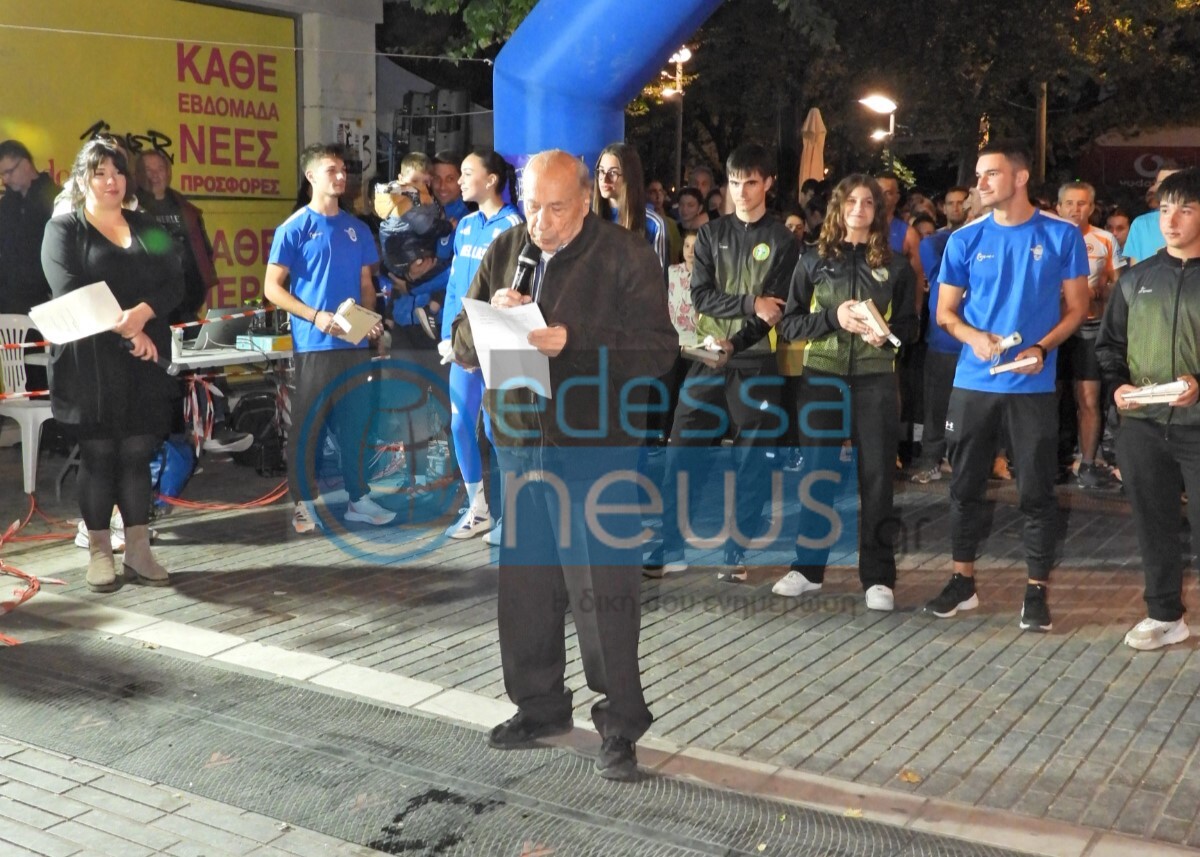 Το Edessanews για 10η χρονιά στον Νυχτερινό Δρόμο Νερού – Μια γιορτή ζωής και αθλητισμού στην Έδεσσα