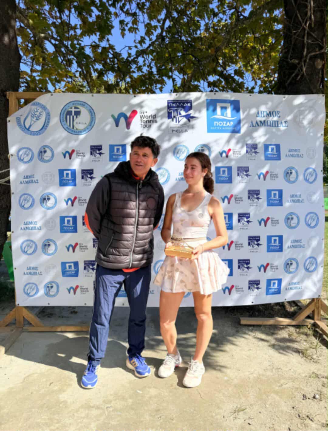 🎾 Ένα υπέροχο τουρνουά ITF J100 στην Αριδαία