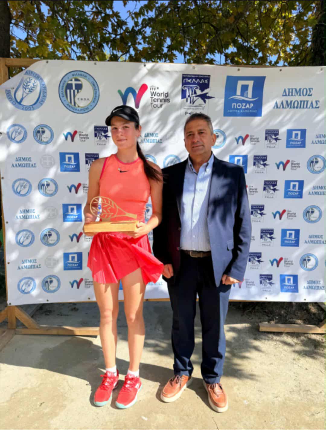 🎾 Ένα υπέροχο τουρνουά ITF J100 στην Αριδαία