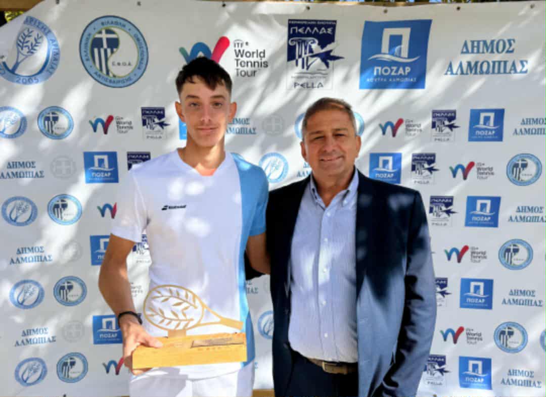 🎾 Ένα υπέροχο τουρνουά ITF J100 στην Αριδαία