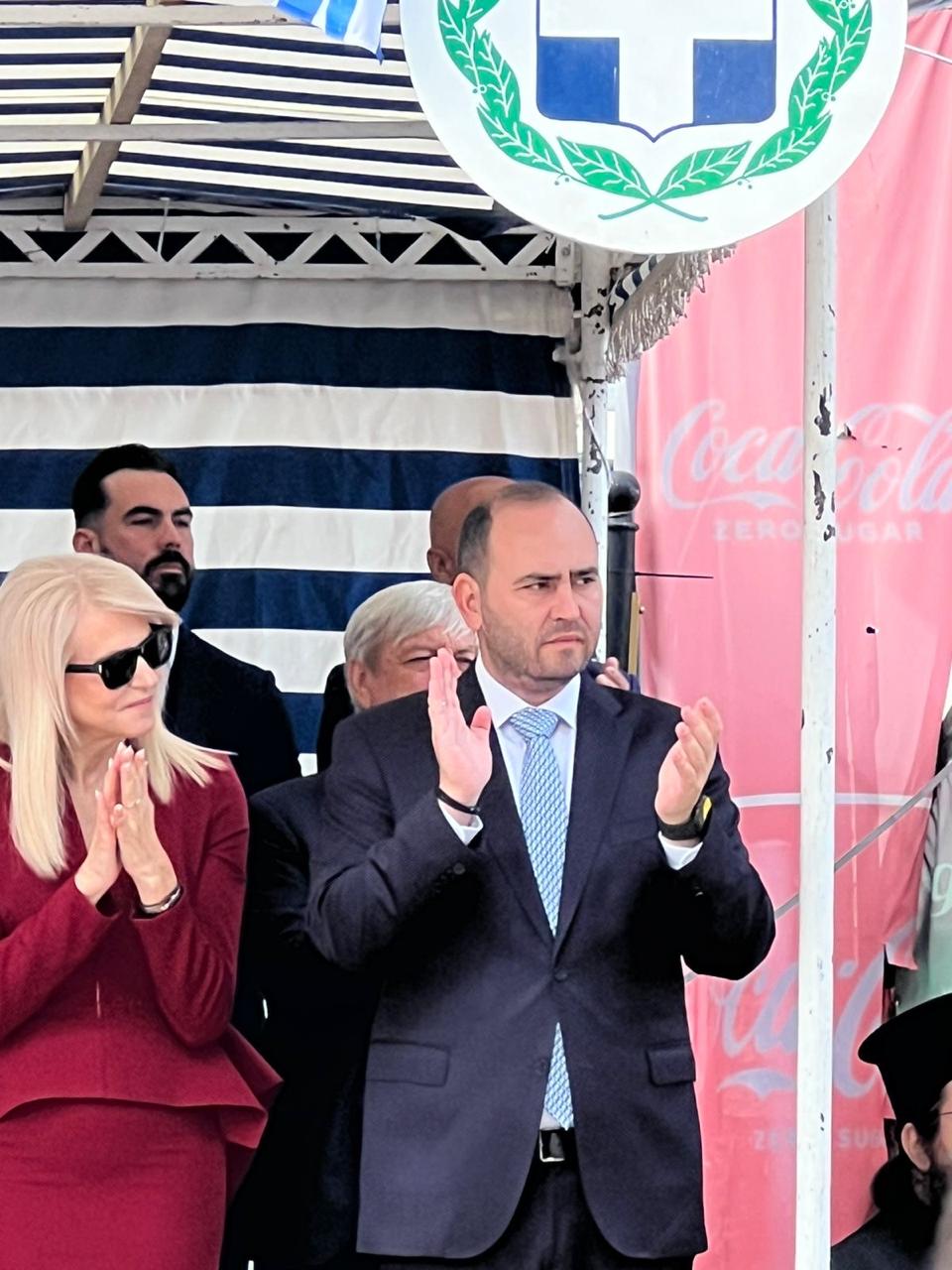 Ο Λάκης Βασιλειάδης στις εκδηλώσεις για την 113η Επέτειο για την Απελευθέρωση των Γιαννιτσών