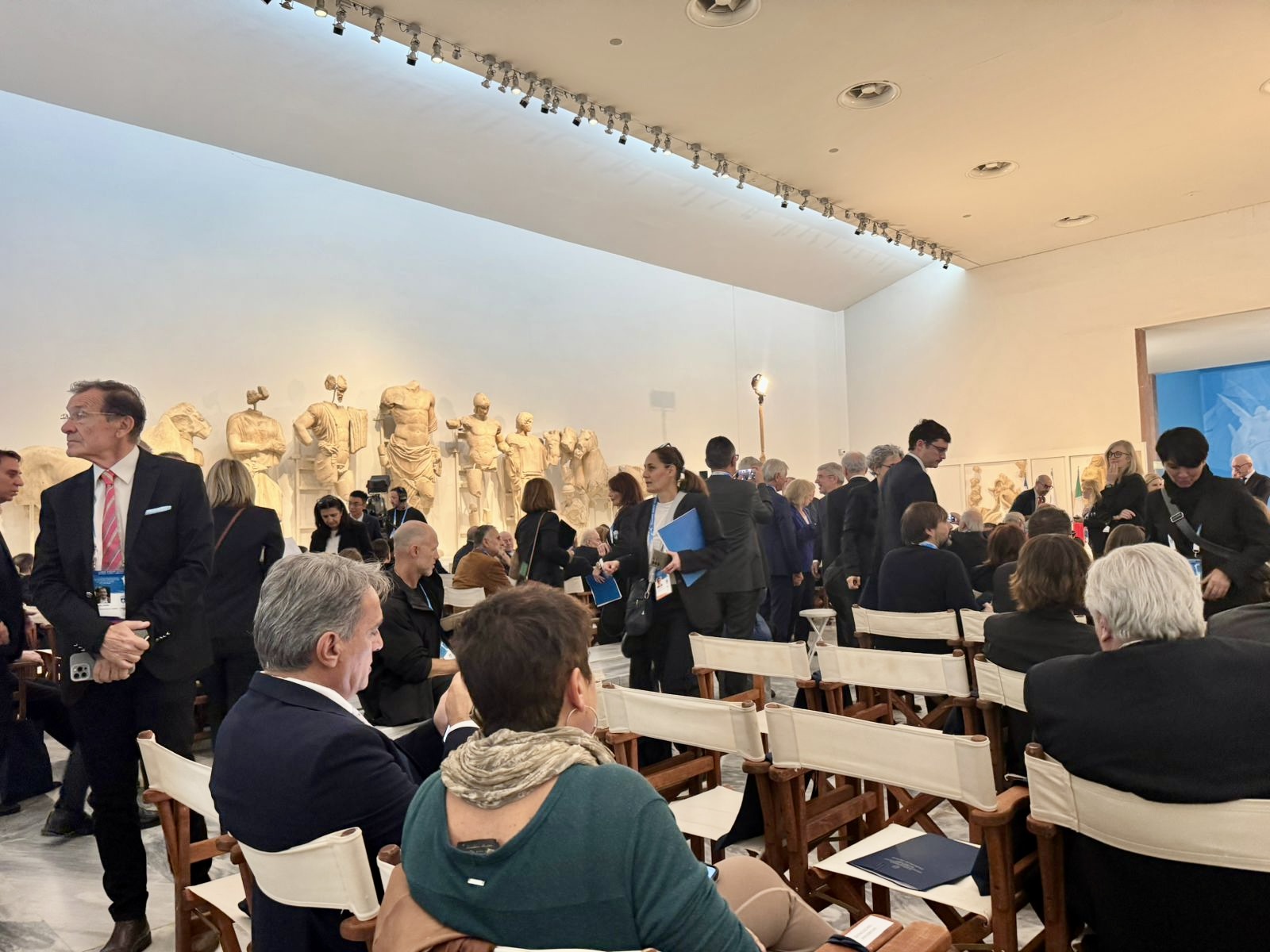 Στην τελετή για τους Χειμερινούς Αγώνες «Μιλάνο - Κορτίνα 2026», στην Αρχαία Ολυμπία, ο Δήμαρχος Πέλλας Στάθης Φουντουκίδης