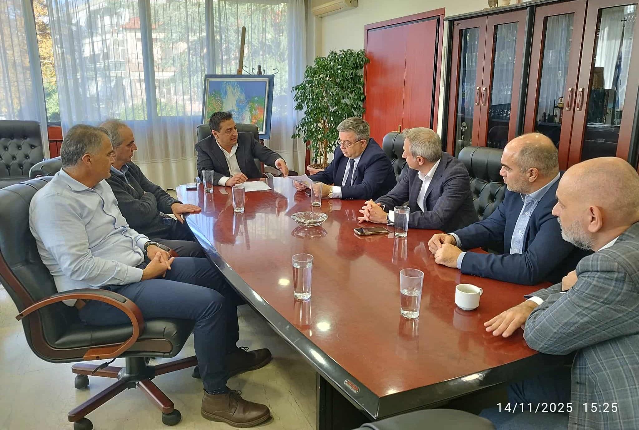 Επίσκεψη του νέου Γραμματέα της Αποκεντρωμένης Διοίκησης Μακεδονίας–Θράκης, κ. Δημήτρη Γαλαμάτη