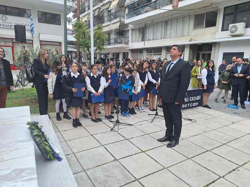 Τιμήθηκε η επέτειος της εξέγερσης του Πολυτεχνείου με εκδήλωση στα Γιαννιτσά