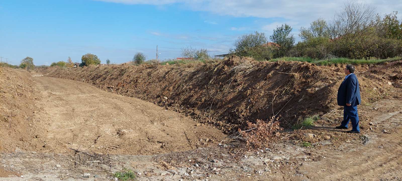 Καθαρισμός των ρεμάτων Τσεκρέ και Τσιναρλί στον Δήμο Πέλλας απο την ΠΕ Πέλλας