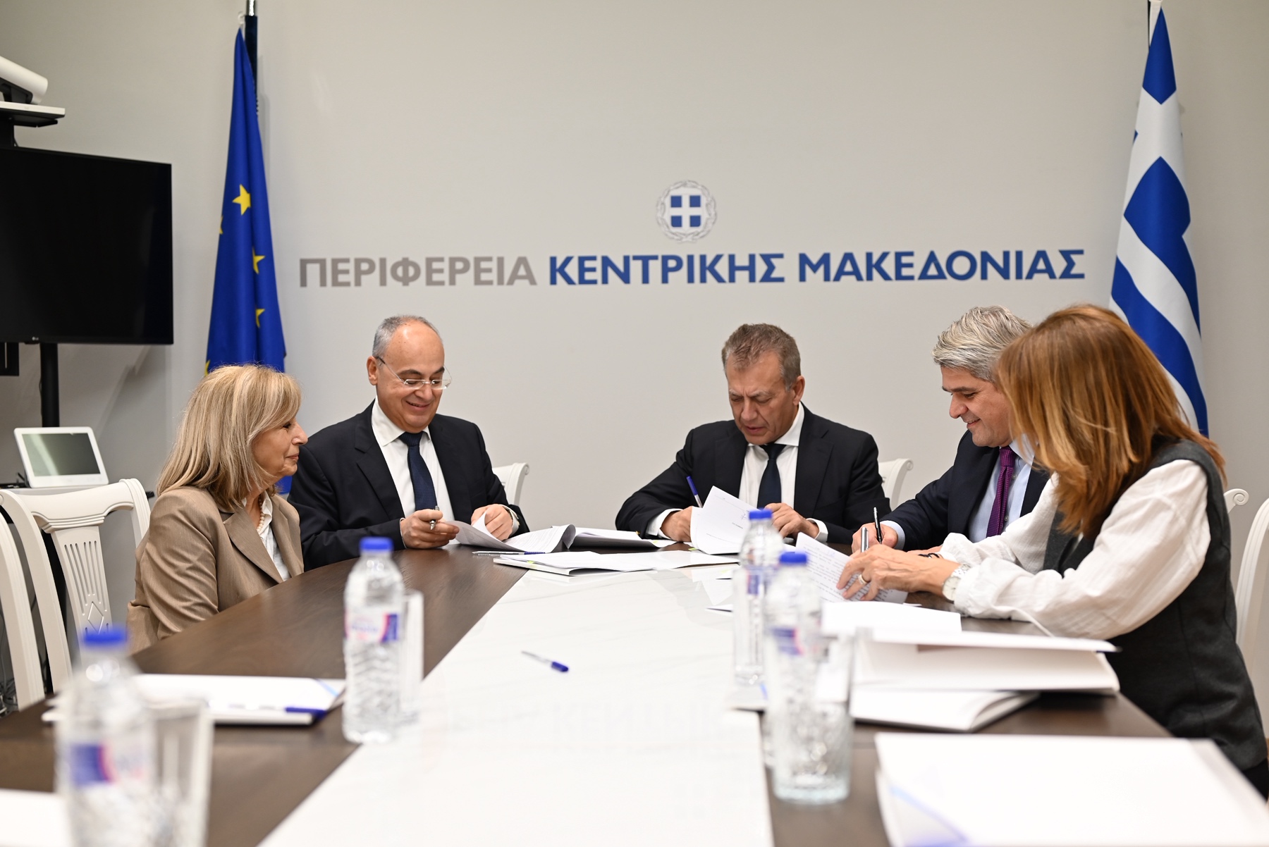 Προγραμματική σύμβαση για την ολοκλήρωση του Κλειστού Γυμναστηρίου στο Εθνικό Αθλητικό Κέντρο Μίκρας ανάμεσα στο Υπουργείο Αθλητισμού και την Περιφέρεια Κεντρικής Μακεδονίας