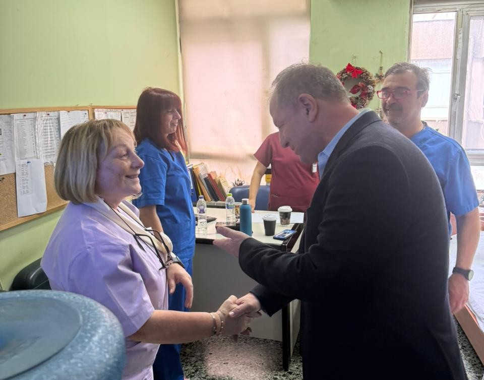 Στα Νοσοκομεία Γιαννιτσών και Έδεσσας ο Διονύσης Σταμενίτης – Ενημέρωση για έργα και ανάγκες